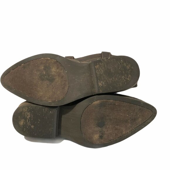 Rampage Waylen Womens Size 6 M Faux Leather Brown Western 14” Tall Boots - Picture 12 of 12